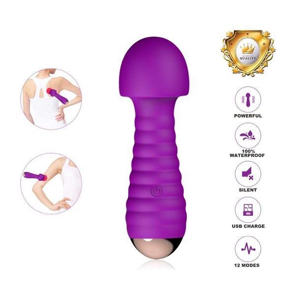 Melo Вибромассажер для тела (Wand massager) 002427 фото Melo Вибромассажер для тела (Wand massager) 002427 фото