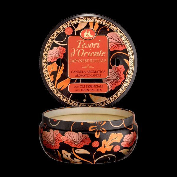 Ароматична свічка Tesori d’Oriente Japanese Rituals (японські ритуали) 200 г 003573 фото Ароматична свічка Tesori d’Oriente Japanese Rituals (японські ритуали) 200 г 003573 фото