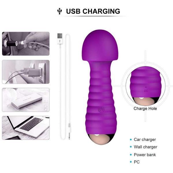 Melo Вибромассажер для тела (Wand massager) 002427 фото Melo Вибромассажер для тела (Wand massager) 002427 фото