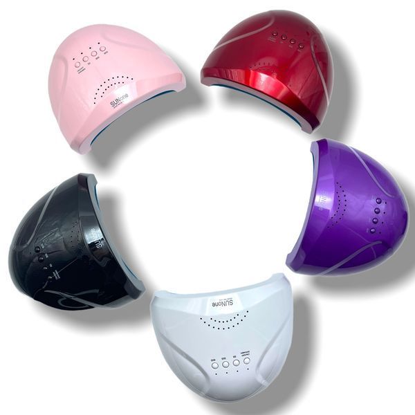 Лампа SUNone UV/LED 48 Вт для гель-лаку, біла 004506 фото
