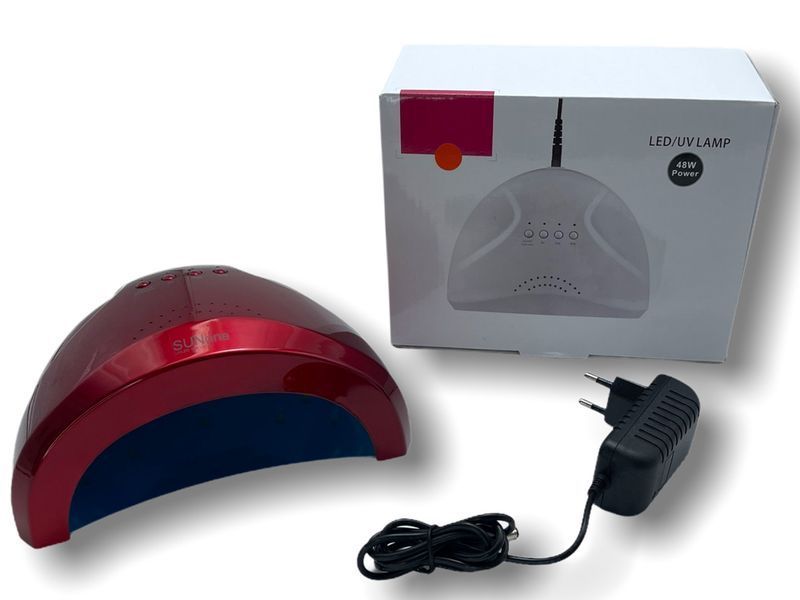Лампа SUNone UV/LED 48 Вт для гель-лаку, біла 004506 фото