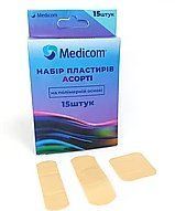 Набор пластырей Medicom 15шт/упаковка АСОРТИ 001532 фото