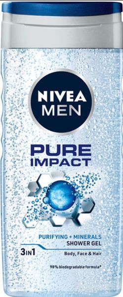 Гель для душу Nivea Men 3 в 1 250 мл 003934 фото Гель для душу Nivea Men 3 в 1 250 мл 003934 фото