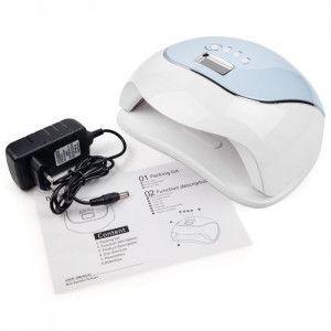 Лампа для манікюру UV+LED SUN BQ-V5 120W MACAROON BLUE 002518 фото