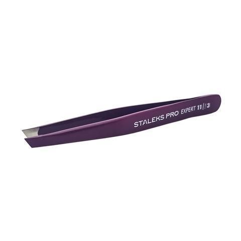 Пінцет для брів Staleks EXPERT 11 TYPE 3 - TE-11/3 000646 фото Пінцет для брів Staleks EXPERT 11 TYPE 3 - TE-11/3 000646 фото