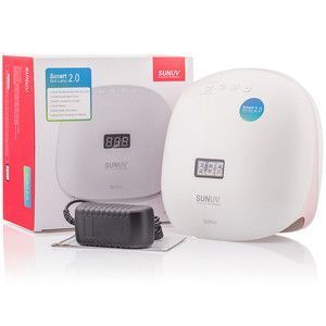 Лампа для манікюру LED+UV SUNUV SUN 4S 48W white-pink (Оригінал) 002542 фото