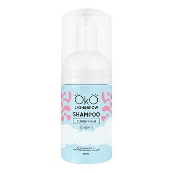 Шампунь-пена 3в1 OKO Shampoo Cloudy Foam, 80 мл для ресниц и бровей 005385 фото