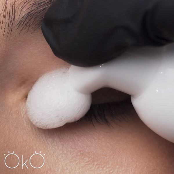 Шампунь-піна 3в1 OKO Shampoo Cloudy Foam, 150 мл для брів і вій 005386 фото
