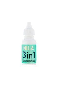 Nila Nail Prep Засіб 3 в 1 для нігтів, пластик+кришка, 30мл 005223 фото