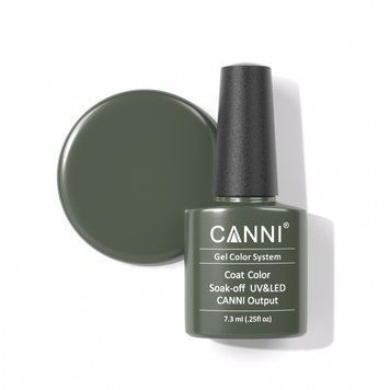 Canni Гель-лак 150 зеленый хаки 003766 фото