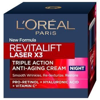 Денний крем-догляд L'Oreal Paris Revitalift Laser Х3 50 мл 003954 фото