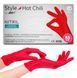 Нитриловые перчатки Ampri Style, плотность 3.8 г. - красные Hot Chili (100 шт) 001348 фото 2