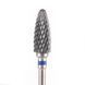 Фреза керамічна Nail Drill для зняття гель-лаку (Кукурудза) &mdash; 641 0 501 чорна (синя насічка) 002566 фото 1