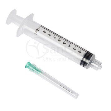 Шприц Luer Lock 10 мл Medicare (100 шт/уп) 002385 фото