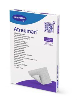 Атравматичная мазевая сетчатая повязка Atrauman 7,5&times;10 см 005459 фото