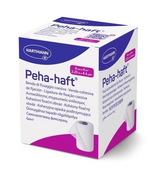 Бинт Peha-haft 6см х 4м когезивный фиксирующий, без латекса 005460 фото