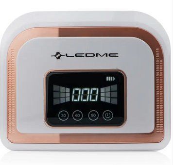 Лампа для маникюра LEDME 5B 120W BRONZE с аккумулятором 002808 фото