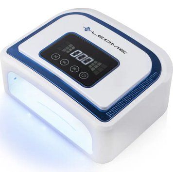 Лампа для маникюра LEDME 5B 120W BLUE с аккумулятором 002809 фото