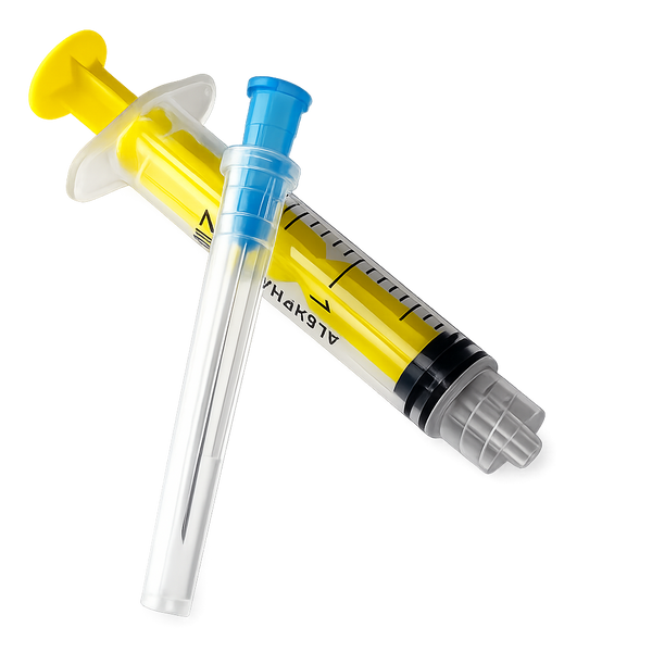 Шприц Luer Lock 2 мл Alexpharm (150 шт/уп) 002266 фото