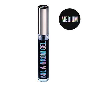 Nila Brow Gel Medium Гель для бровей фиксирующий Медиум 10мл 005236 фото