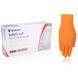 Помаранчеві рукавички нітрилові Medicom SafeTouch Advanced Orange 001290 фото 2