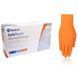 Помаранчеві рукавички нітрилові Medicom SafeTouch Advanced Orange 001290 фото 1