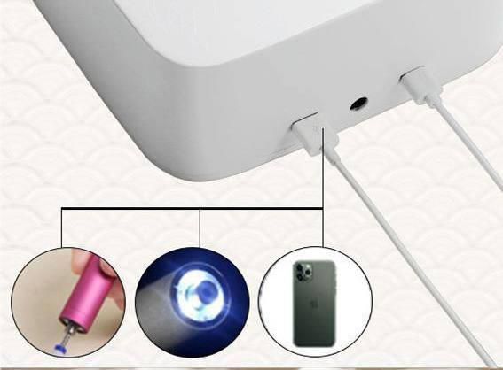 Беспроводная лампа (повер банк) SUN Y31 для сушки ногтей, 248 Вт. UV/LED (с аккумулятором - 14000 mAh) 004481 фото